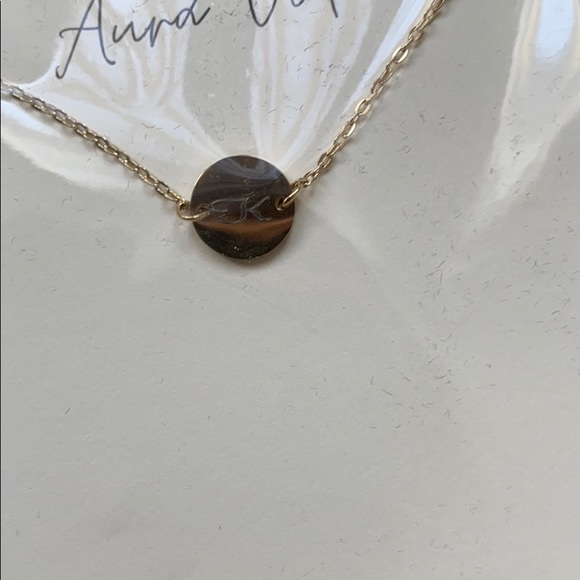 14K Gold Plated “K” bracelet - Picture 2 of 3